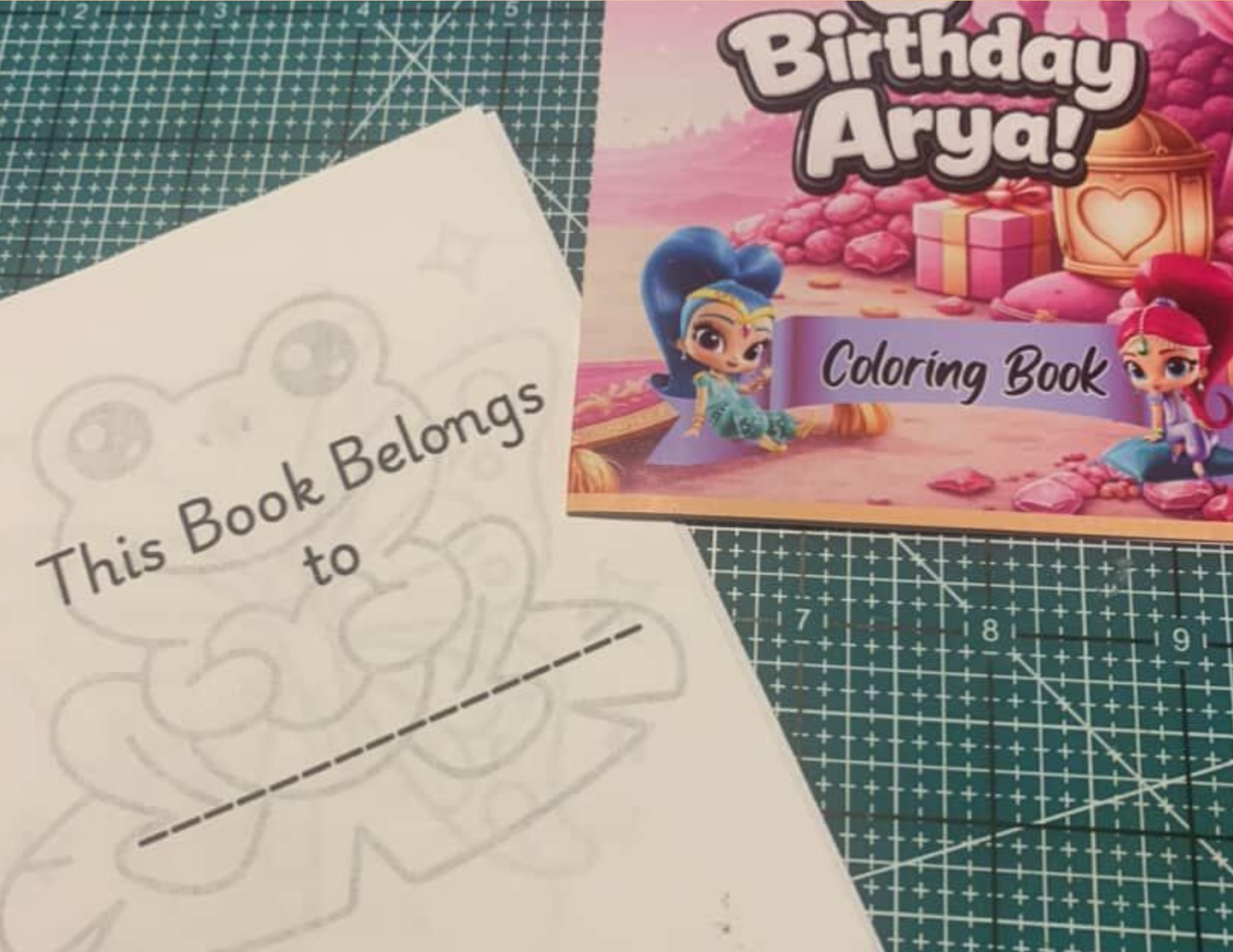 Personalized Deluxe Mini 15 pg. Coloring Book with Crayons – Custom Theme Party Favor (Set of 6 or 12)