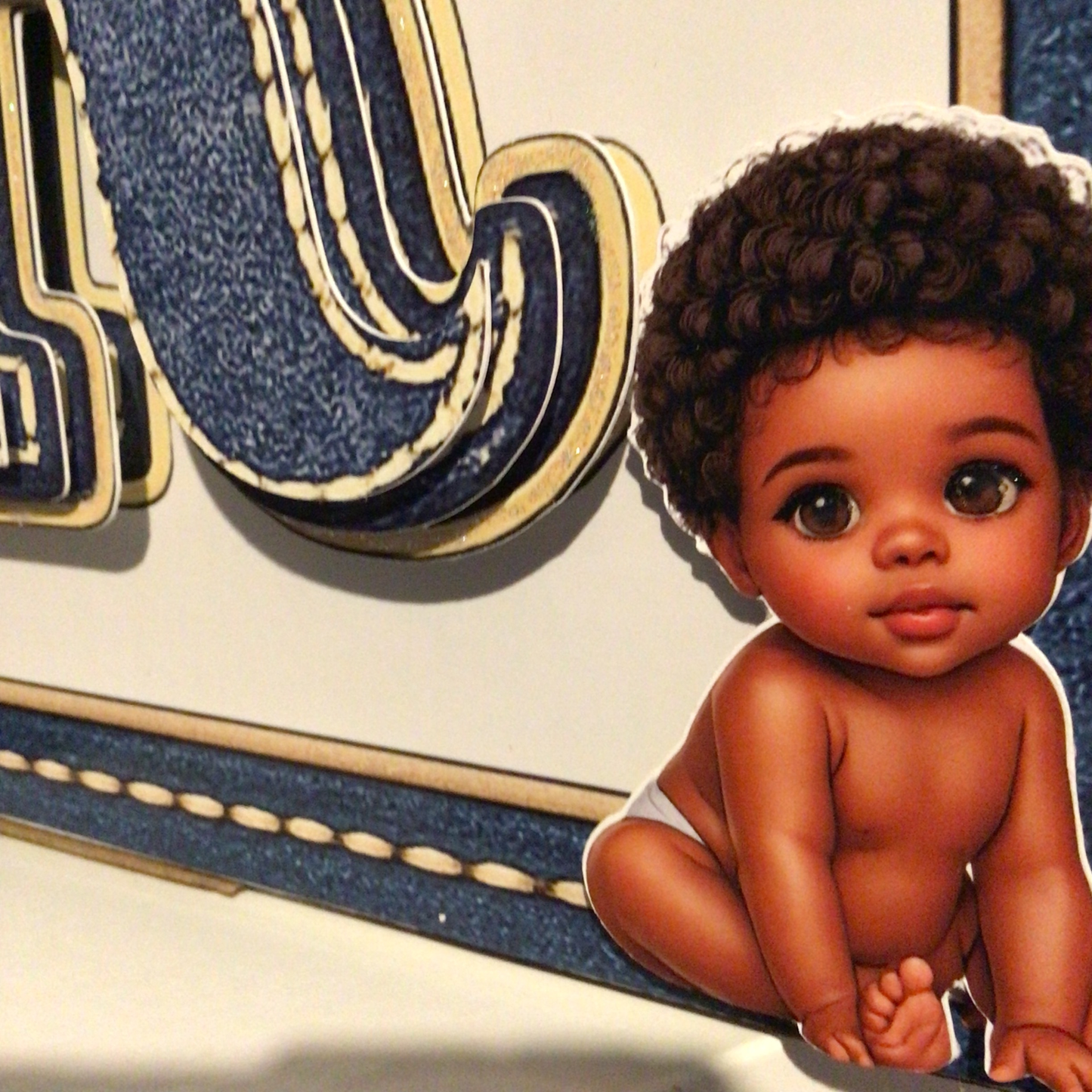 Custom Baby Blocks | Personalized 3D Baby Shower & Nursery Decor