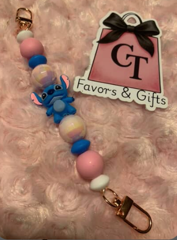 Beaded Phone Charm Grip — Coffee, Teacher & Character Styles