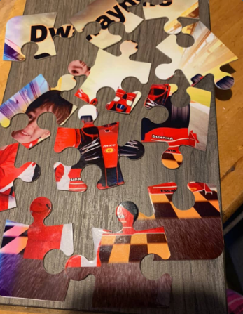 Custom 12-Piece Toddler Puzzle – Personalized Name & Theme (Ages 2–4)