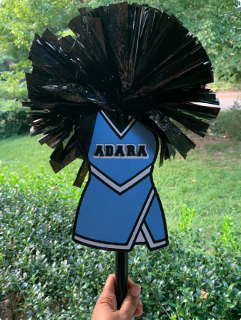 Personalized Cheerleader Cheer Stick | Custom Cheer Spirit Stick