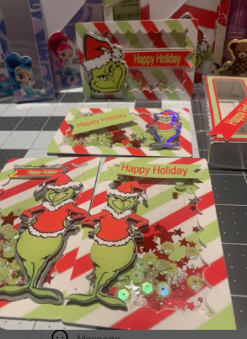 Grinch Holiday Gift Card Holders – Shaker & Treat Box Styles