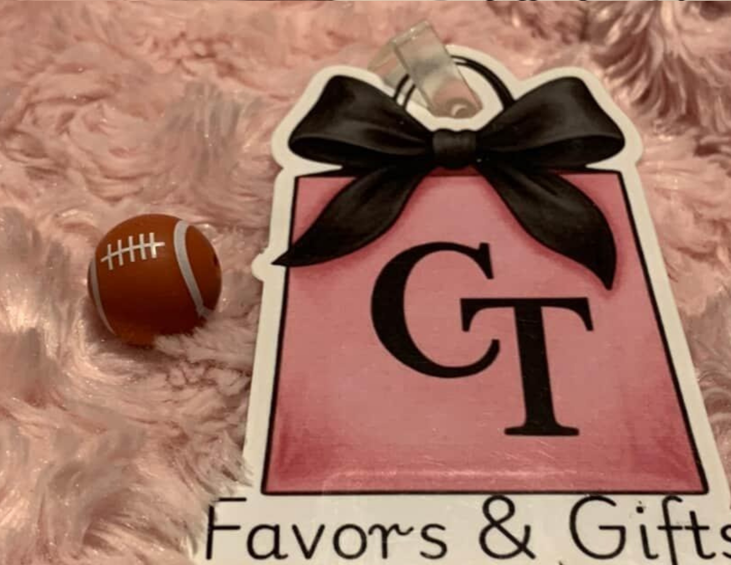 Sports Name Bag Charm | Personalized Backpack Tag