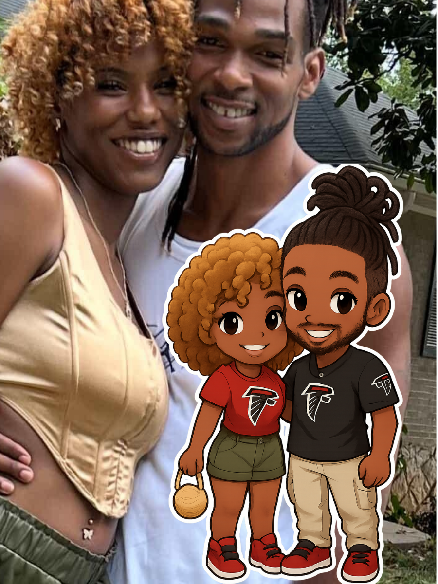 Cute Cartoon Photo Magnet (Chibi Style)