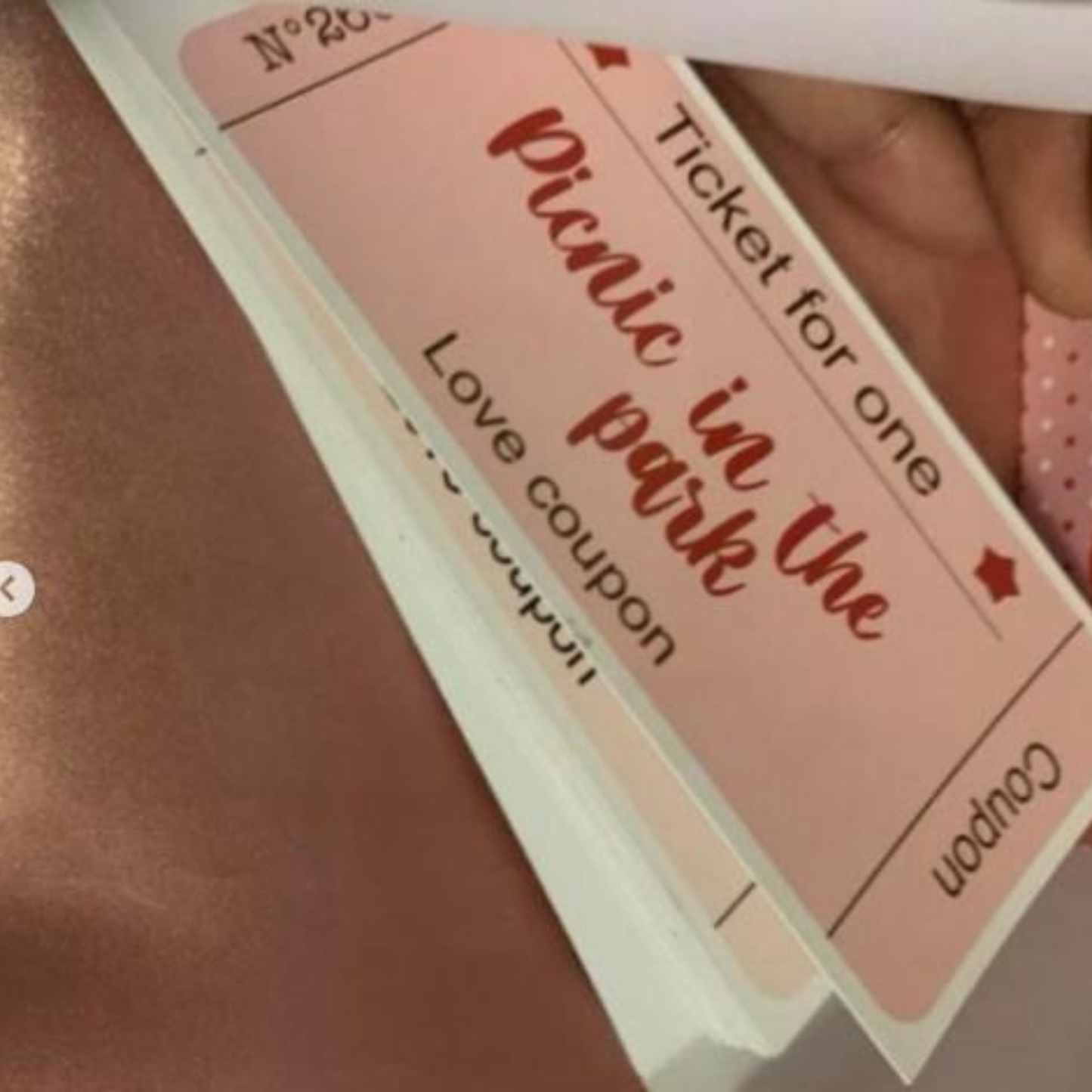 Romantic Valentine Coupon Book | 12 Tear-Out Love Coupons | Fun Gift for Your Partner