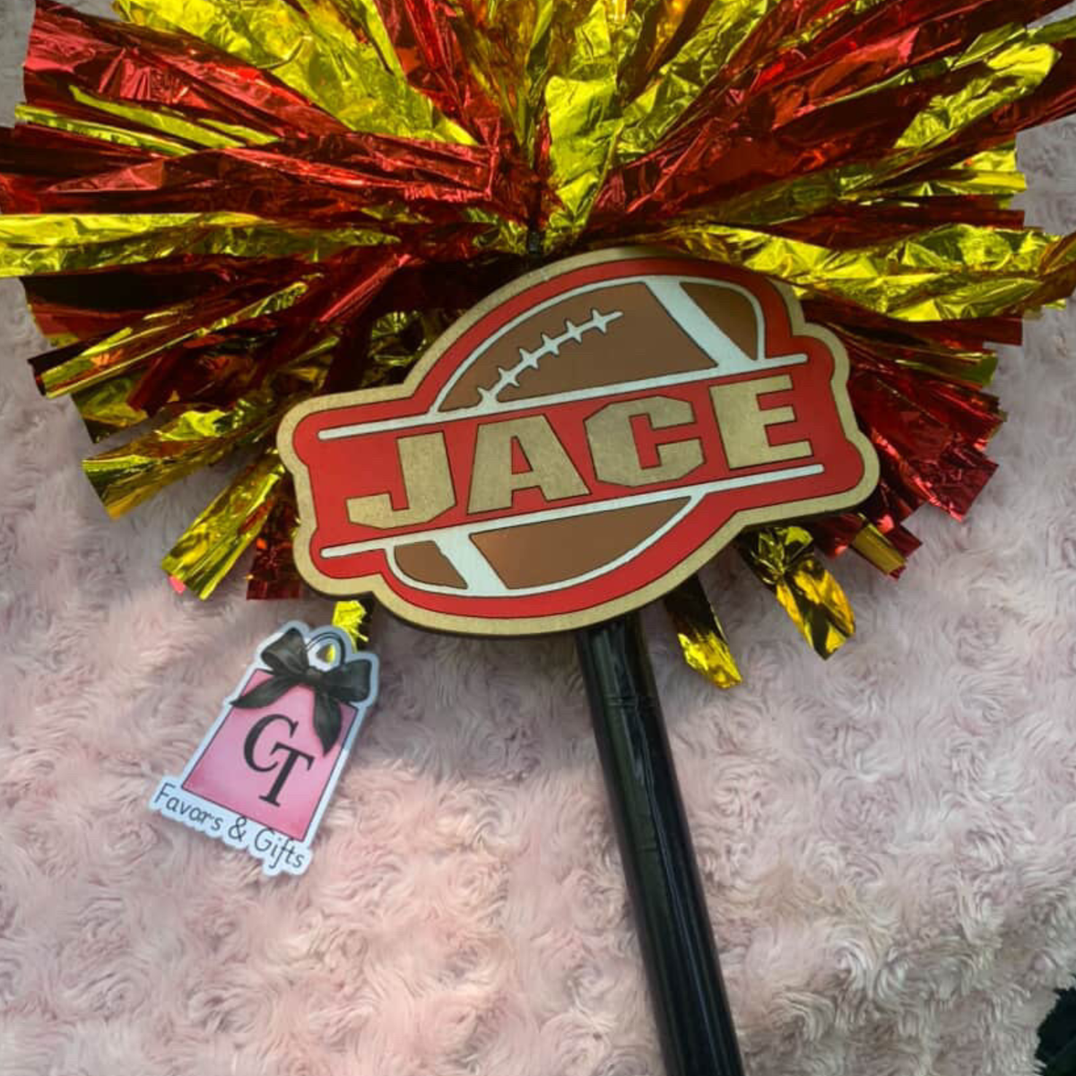 Personalized Football Cheer Stick | Football Mom Game Day Spirit