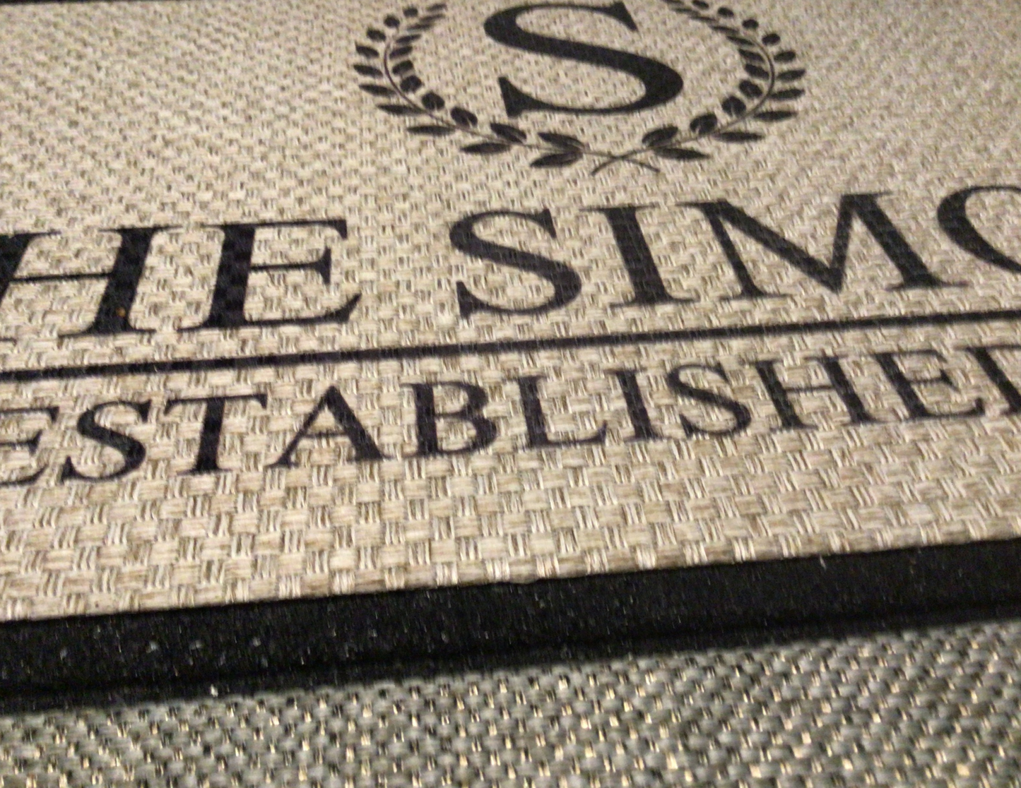 Custom Personalized Doormat – 18x30 Welcome Mat