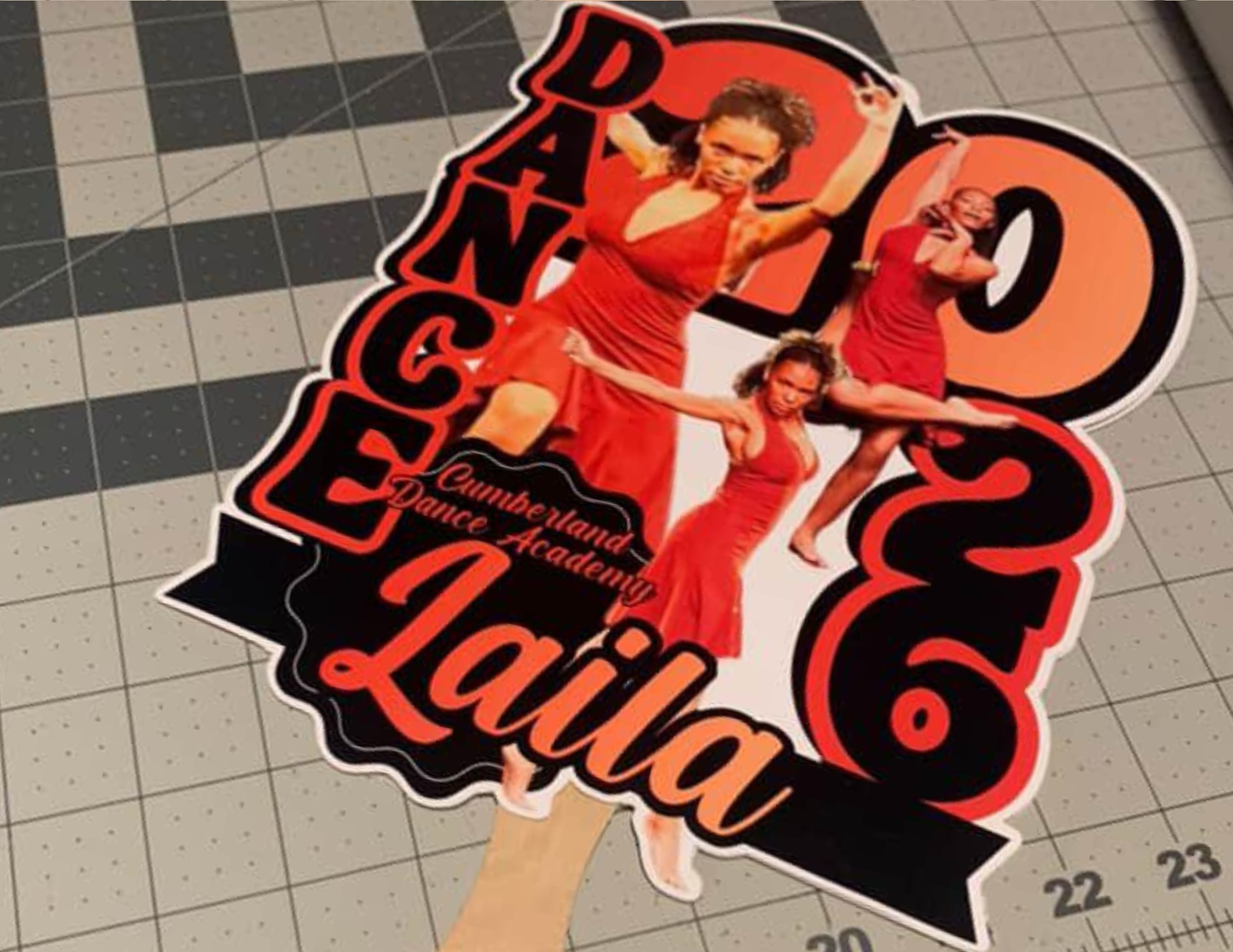 Custom Photo Cheer Fans – Bulk Event Spirit Fans (Dance, Cheer, Sports, Graduation)