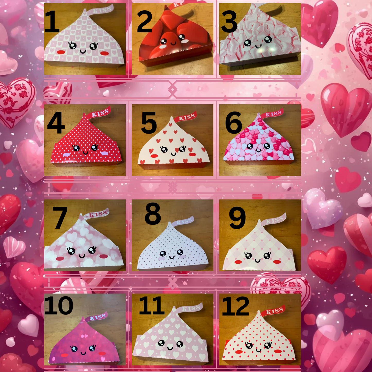 Kiss-Shaped Candy Box | DIY or Premade