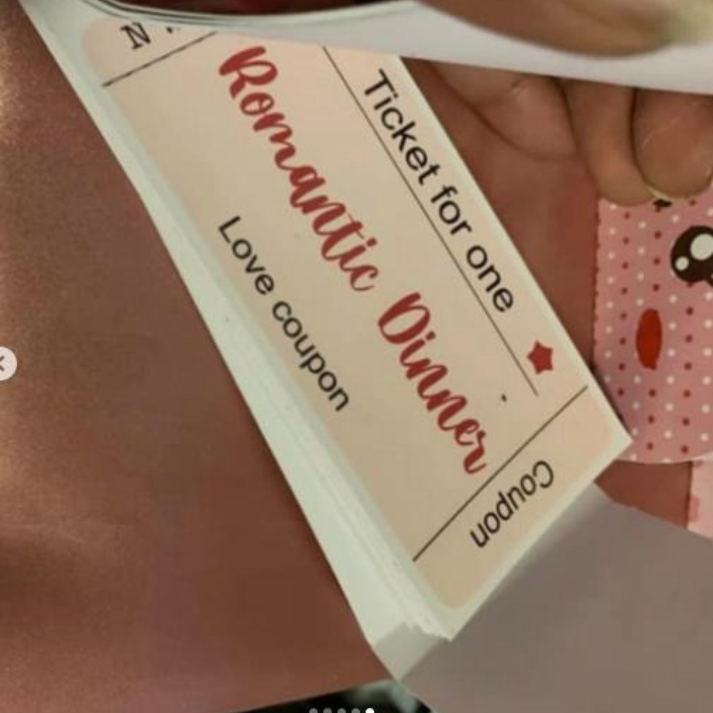 Romantic Valentine Coupon Book | 12 Tear-Out Love Coupons | Fun Gift for Your Partner