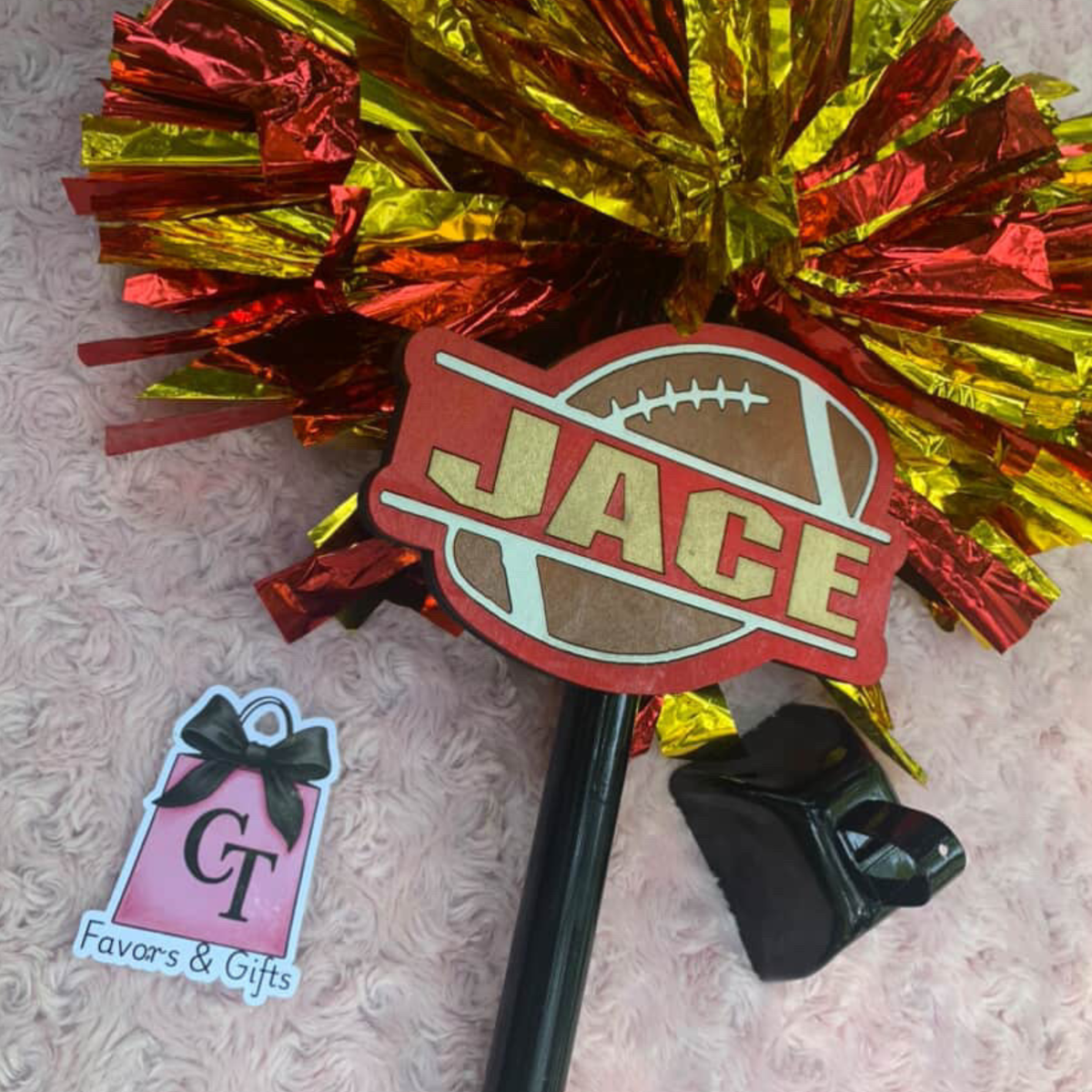 Personalized Football Cheer Stick | Football Mom Game Day Spirit
