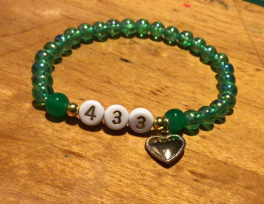 Custom Acrylic Bead Stretch Bracelets | Party Favor Bracelets | Name, Theme, or Troop Number | Girl Scouts, Birthdays & Events
