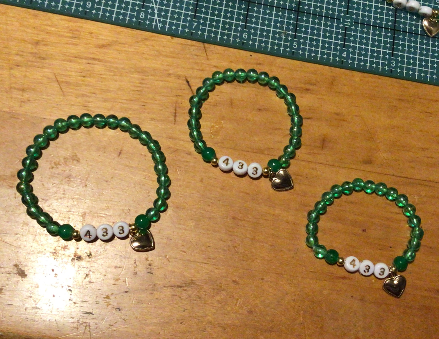 Custom Acrylic Bead Stretch Bracelets | Party Favor Bracelets | Name, Theme, or Troop Number | Girl Scouts, Birthdays & Events