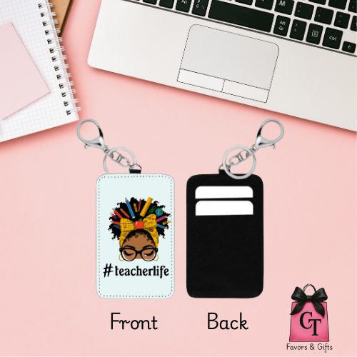 ID badge Holder - #Teacherlife