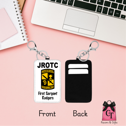 ID badge Holder - Army JROTC