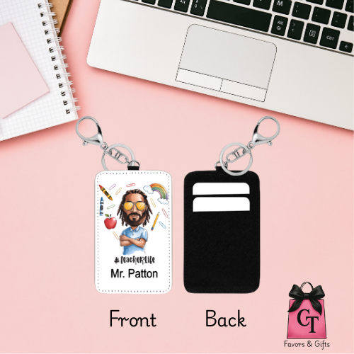 ID badge Holder - Male #Teacher (Copy)