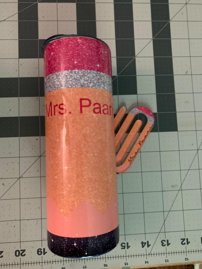 Tumbler w/ Straw 20oz