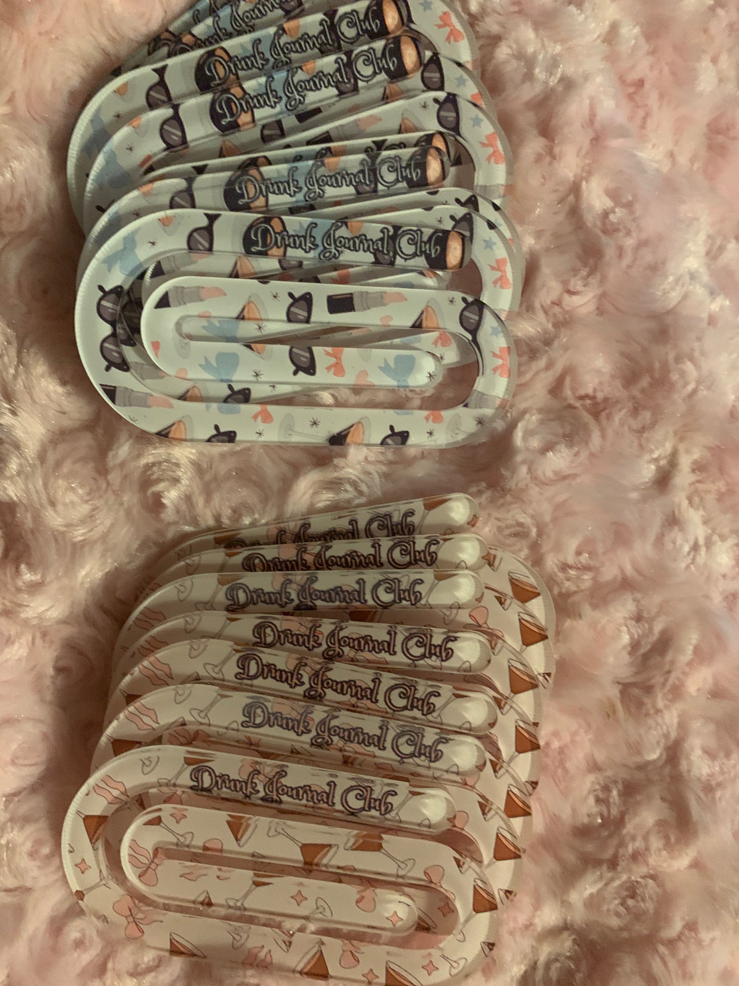 Large Acrylic Paperclip