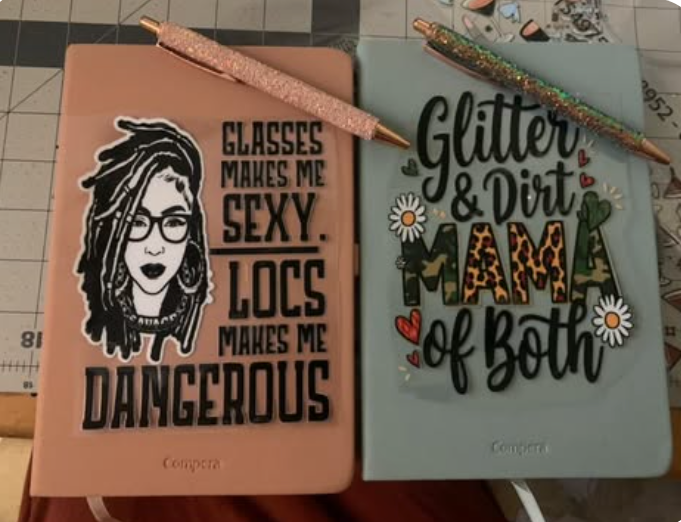 Journal & Sparkle Pen Set – Choose Your Style