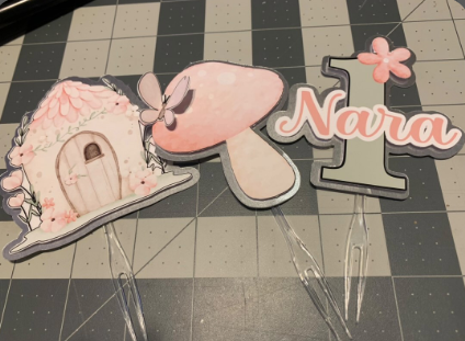 Handmade Custom Cupcake Toppers – Any Theme | High Gloss Finish | Sold by the Dozen