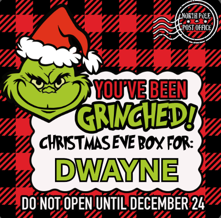 Grinch Christmas Eve Box — Holiday Treat & Gift Box