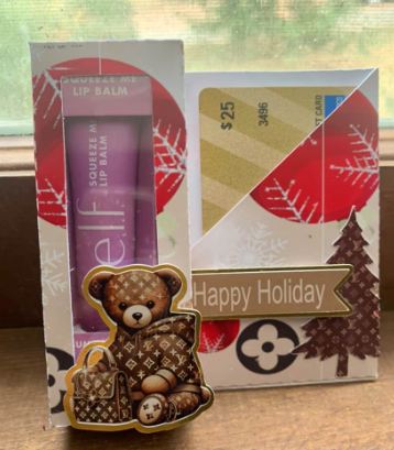 Teddy Bear Luxe Gift Card Holder — Shaker or Treat Box Style