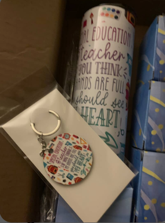 Custom 1.5” Round Sublimation Keychain with Tassel — Theme or Name