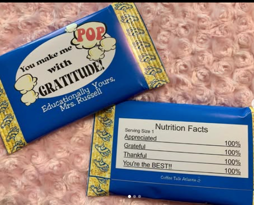 Custom Popcorn Bag Party Favors– Printable, Wraps Only, or Filled & Wrapped