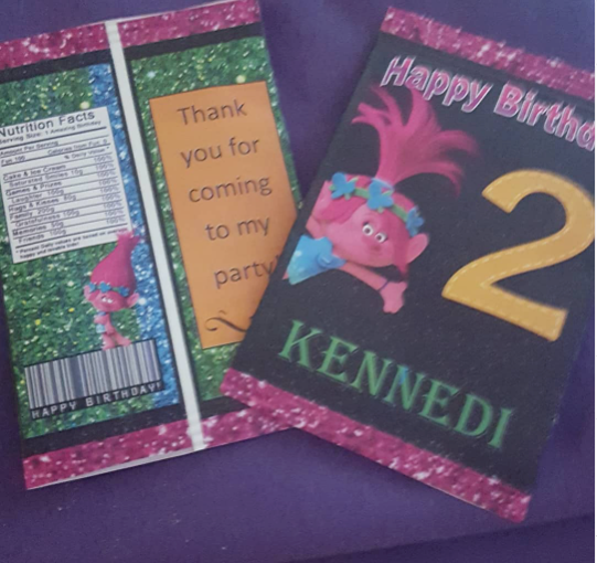 Custom Chip Bag Party Favors – Printable, Wraps Only, or Filled & Wrapped (Copy)