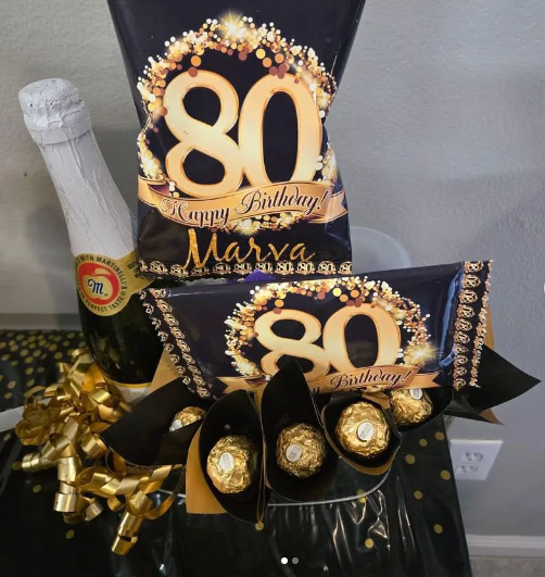 Custom Popcorn Bag Party Favors– Printable, Wraps Only, or Filled & Wrapped