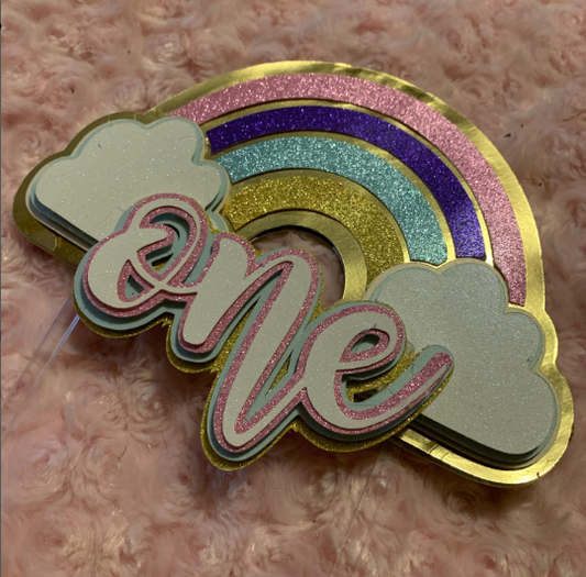 🎂 Custom Cake Topper — Basic or Premium Style