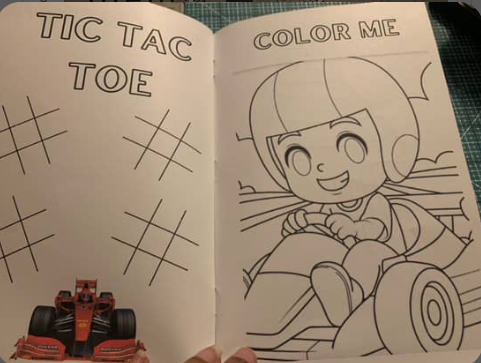 🖍️ Kids Coloring Book + Crayon Box Party Favors (Set of 12)