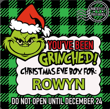 Grinch Christmas Eve Box — Holiday Treat & Gift Box