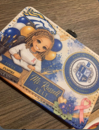 Personalized Chibi & Sketch ID Badge Holder